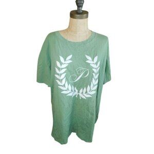 Victoria Secret Size XXL 2X PINK Style Cap Sleeve Tshirt Knit Top Plus Size